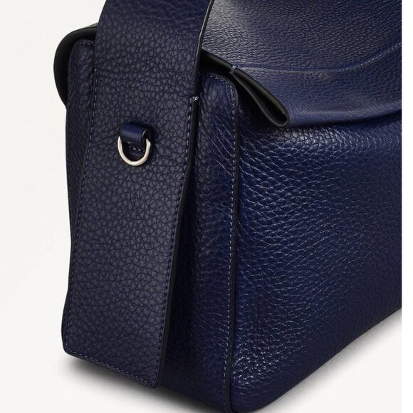 Like New Radley London De Beauvoir navy handbag - Picture 13 of 15